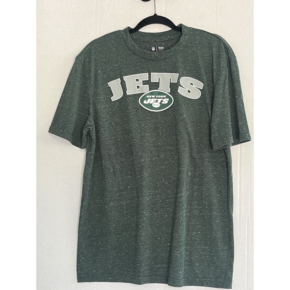 NFL TEAM APPAREL mens NEW YORK JETS t shirt green sz Large